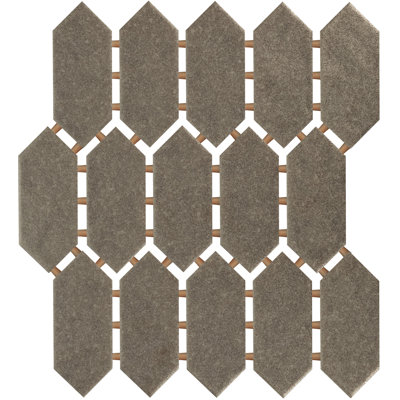 Itona Tile 2 x 5 Picket Mosaic Tile (12 PC Per Carton) (8.76 SQFT Per Carton)