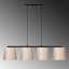 Hazib 4 - Light Shaded Chandelier