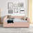 Queen Size Daybed With Two Drawers Upholstered Tufted Sofa Bed, Boucle Fabric-885642667