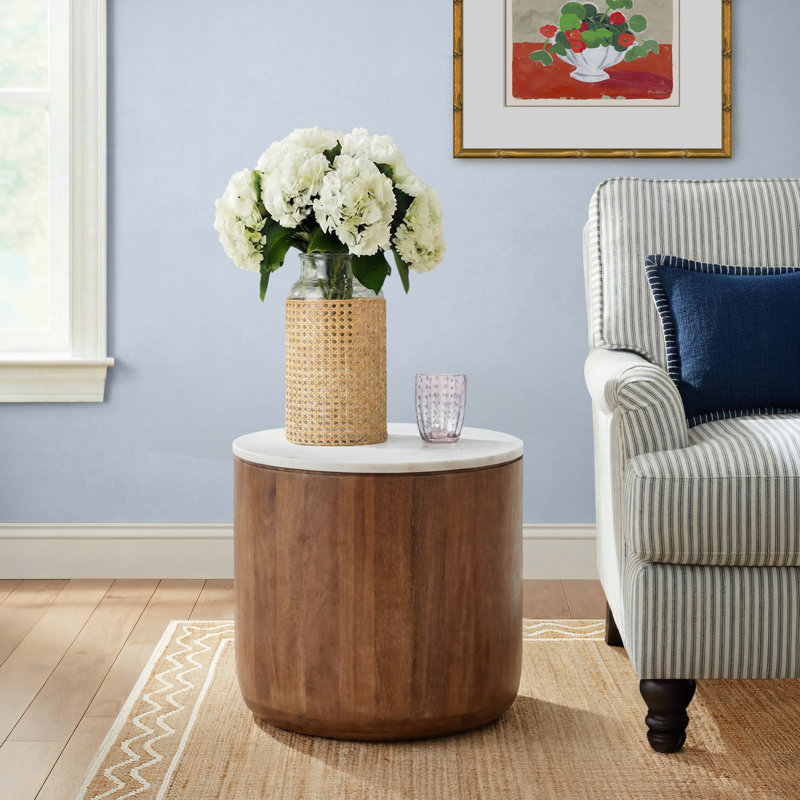 Cornelius Marble End Table