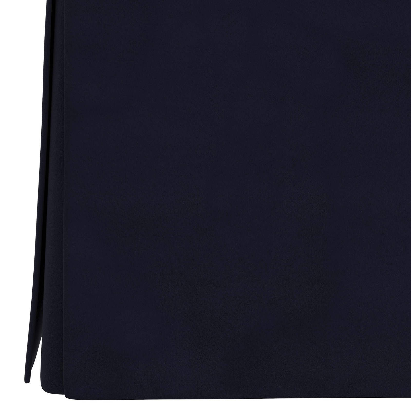 Bash 20" Ottoman, Classic Ink Performance Velvet