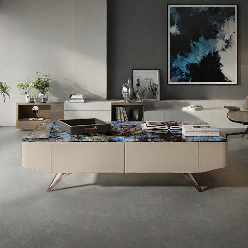 Table basse Luxury, H 15,7 po x L 51,2 po x l 27,6 po