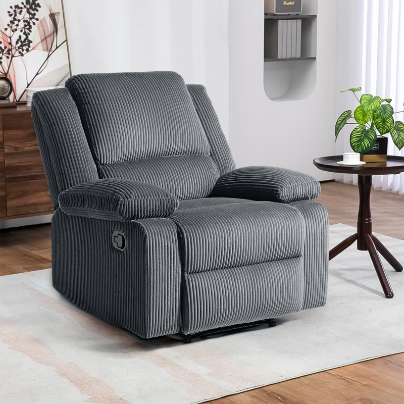 Ameiah Recliner, Dark Grey