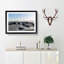 Lofoten Beach in Norway - Picture Frame Painting Print-55580602-55580600