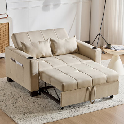 2 Seater Fabric Sleeper