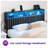 Berte Storage Upholstered Headboard With RGB LED Lights & Charging Station-114318244-114318248
