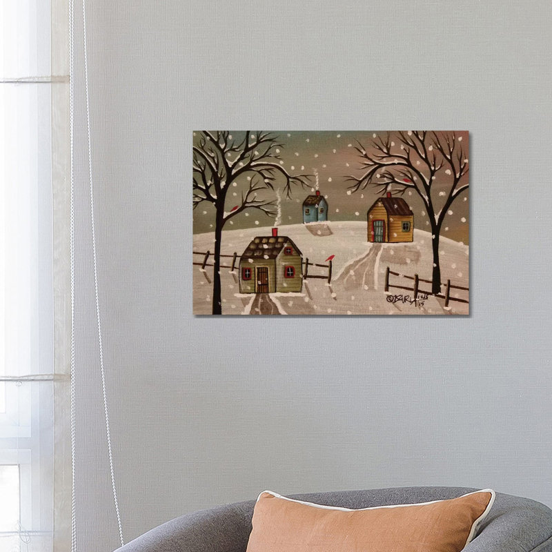 Light Snow by Karla Gerard - Wrapped Canvas Print