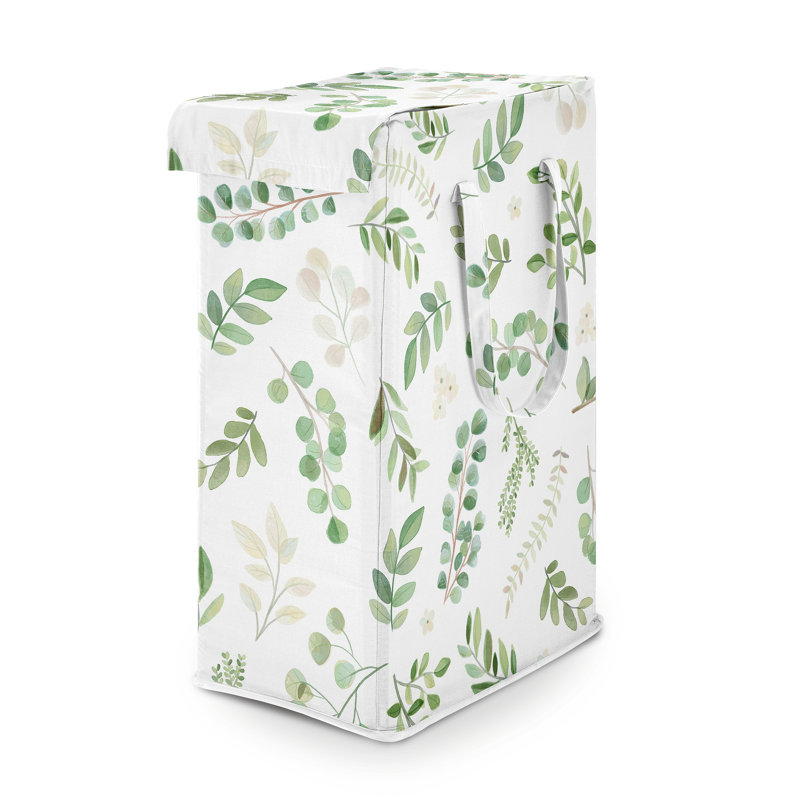 Panier à linge pliable avec poignées Botanical par Sweet Jojo Designs