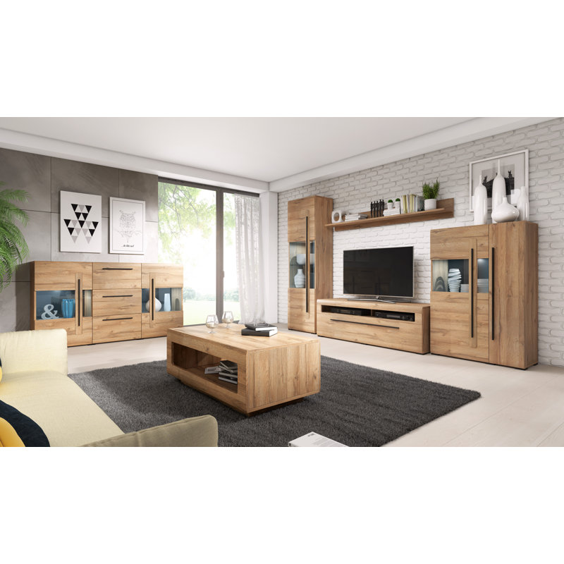 Aimes 90cm Sideboard, Oak