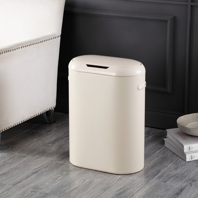 Robo Kitchen Trash Can - 13.2 Gallons, Limestone Beige