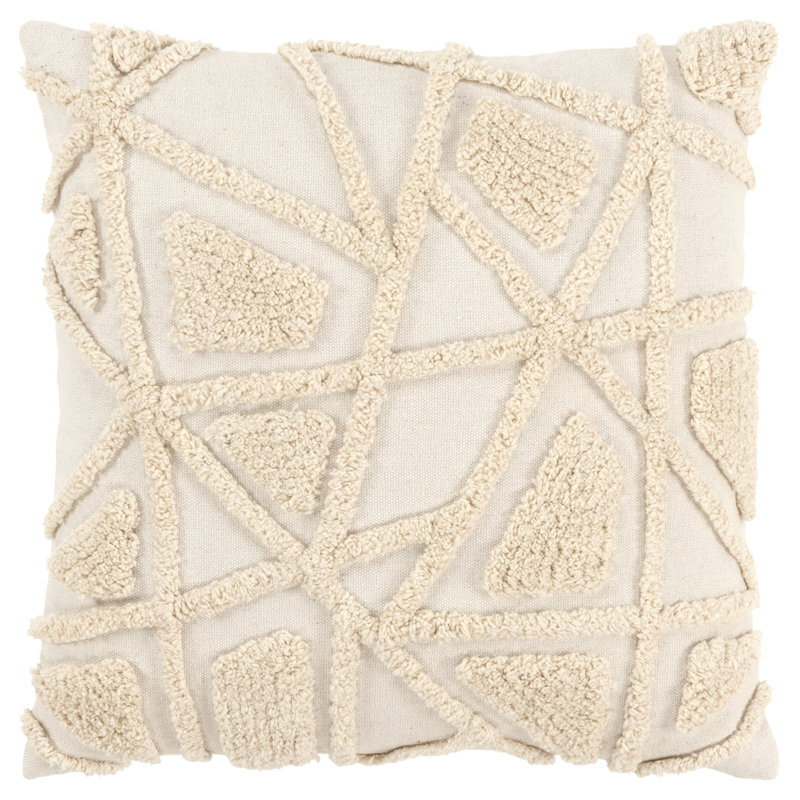  Square Throw Cushion, Natural