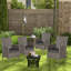 Gamino Patio Dining Side Chair with Cushion-457646772