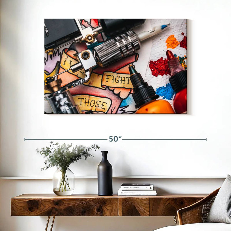 Fournitures pour tatouer Senne, H 26 po x l 39 po