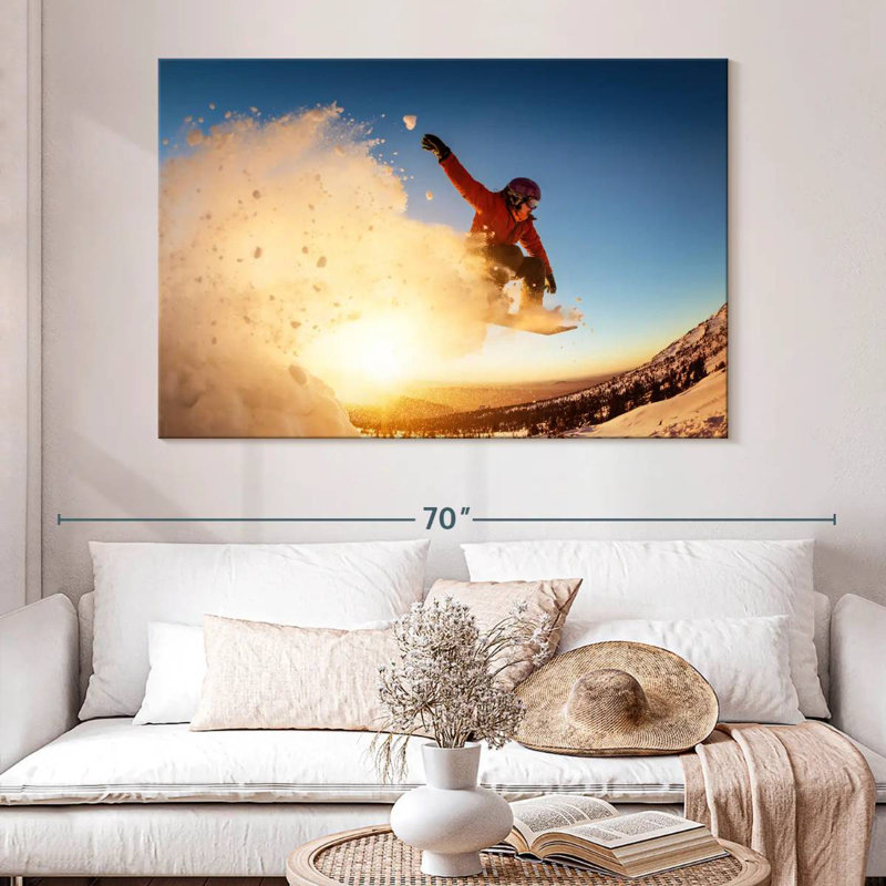 Sireci Snowboarder Dash, 34" H x 51" W