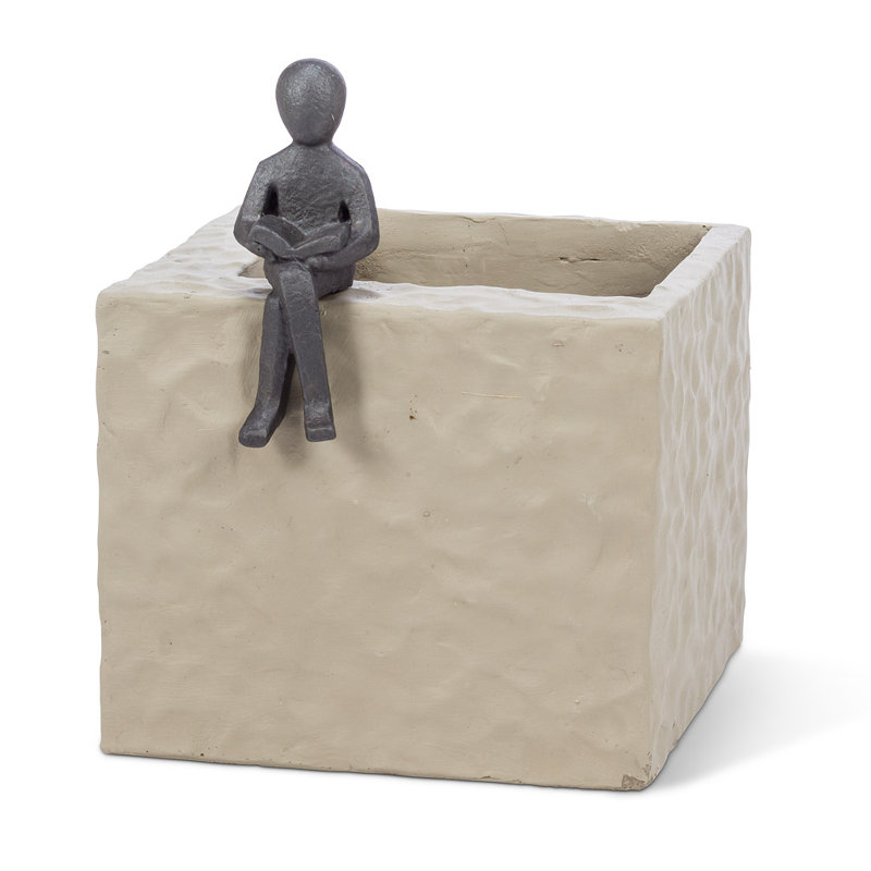 Ravensworth Cachepot, 5" H x 5" W x 5" D