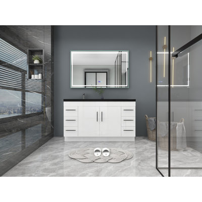 Ensemble de meuble-lavabo simple 60 po Campea