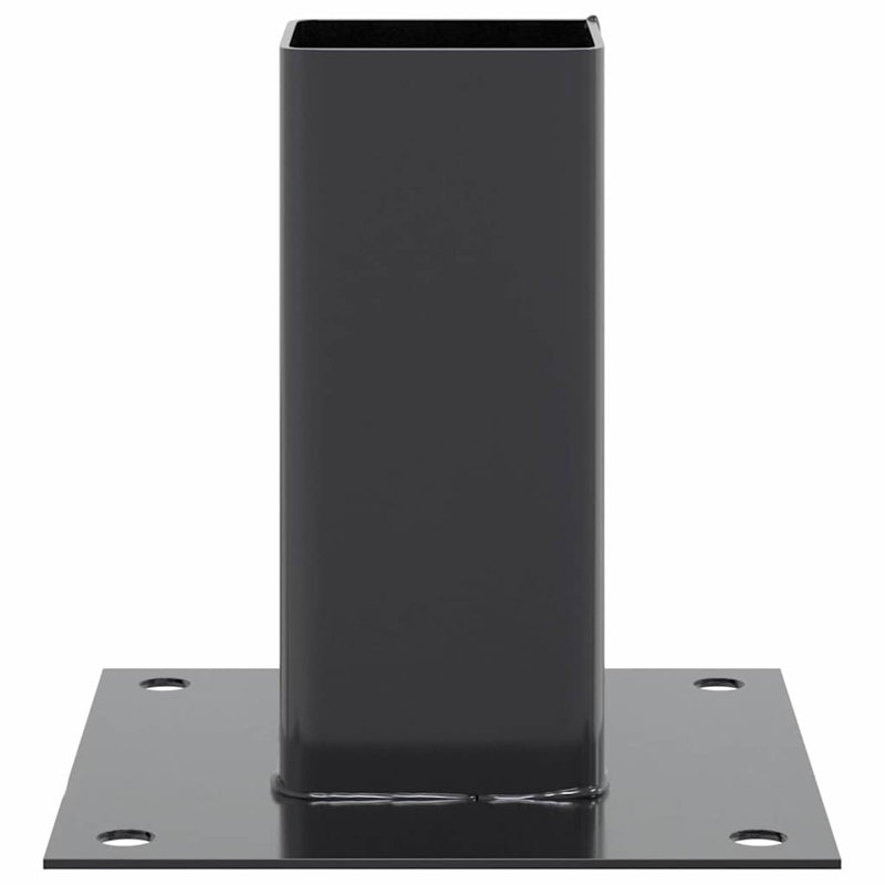 VidaXL Anthracite Powder Coated Steel Mounting Hardware