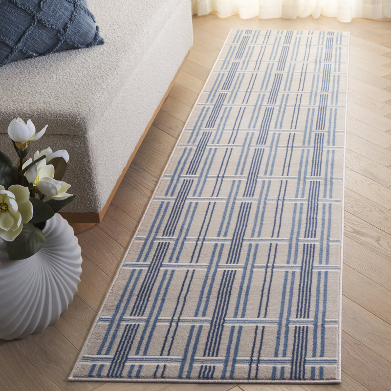 Eloi Performance Striped Rug, Runner 2'3" x 8'