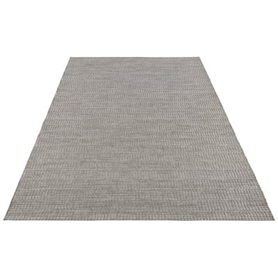 Dreux Flatweave Grey Indoor/Outdoor Rug