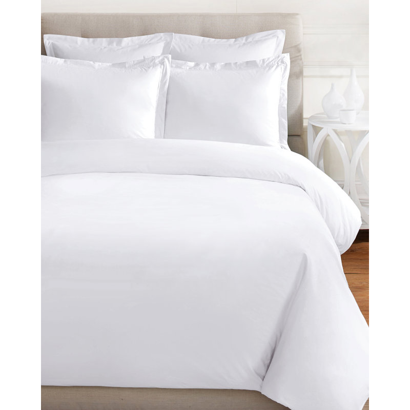 Caroline Duvet Cover, Twin, White