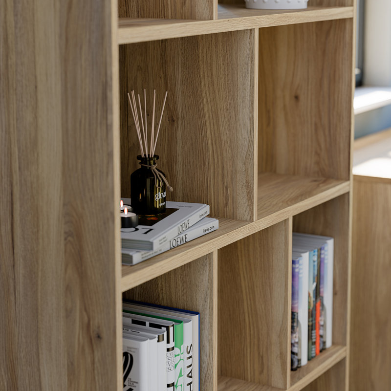 94.7 cm W Bookcase, 196.8 cm H x 94.7 cm W x 34.8 cm D x