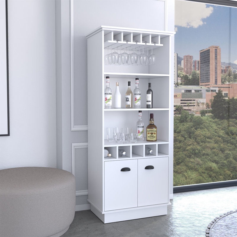 Armoire de bar Dundee, White