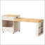Îlot de cuisine de 78,8 pouces avec table de salle à manger extensible, prise de courant intégrée, rangement spacieux et roulettes pour les cuisines modernes