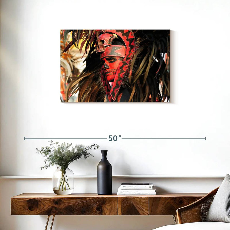 Leisha Aztec Dancer, 20" H x 30" W
