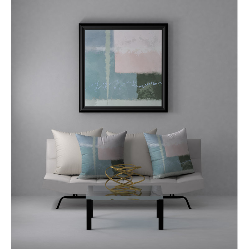 Housse de coussin carrée décorative indéniablement embrassable/insert, 24" X 24"