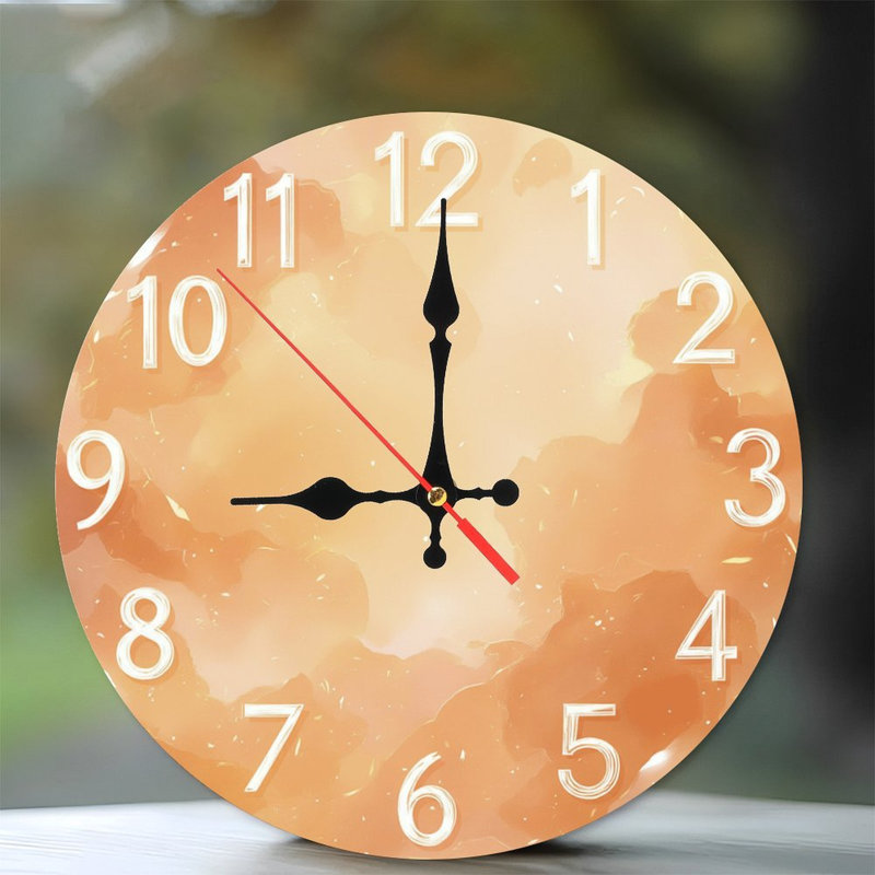 Horloge sur l'aquarelle
