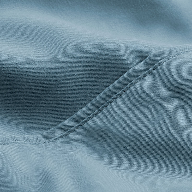 White Hypoallergenic Cotton King Pillowcases Set of 4