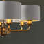 Landover 6 - Light Shaded Chandelier-69159323-69159322
