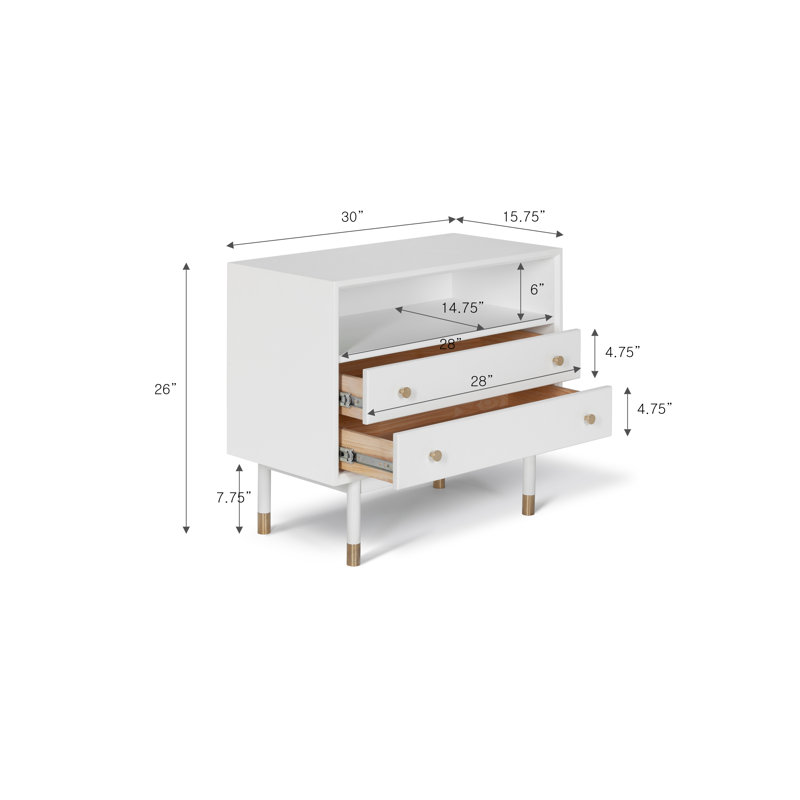 Penley 2 - Drawer End Table