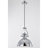 Lowery 1 - Light Chrome Single Pendant