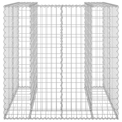Silver Metal Fence Panel