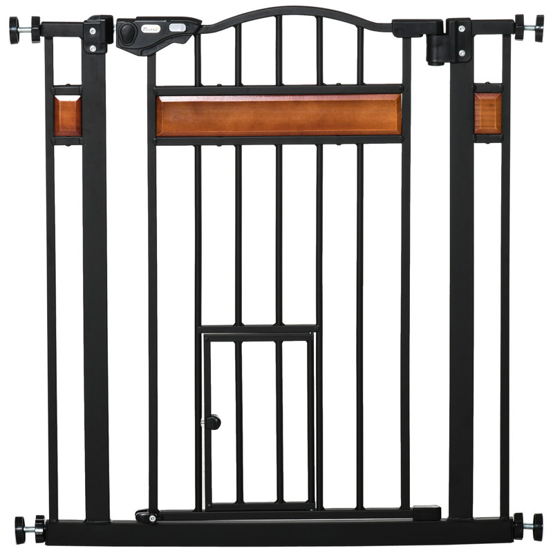 Barrière murale à fermeture automatique pour animaux
