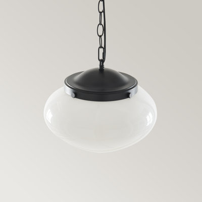 Single Light Iron Pendant