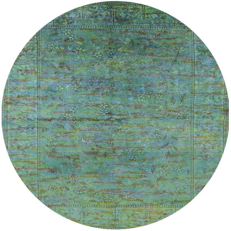 Aggarwal Moroccan Indoor Rug, Round 4'
