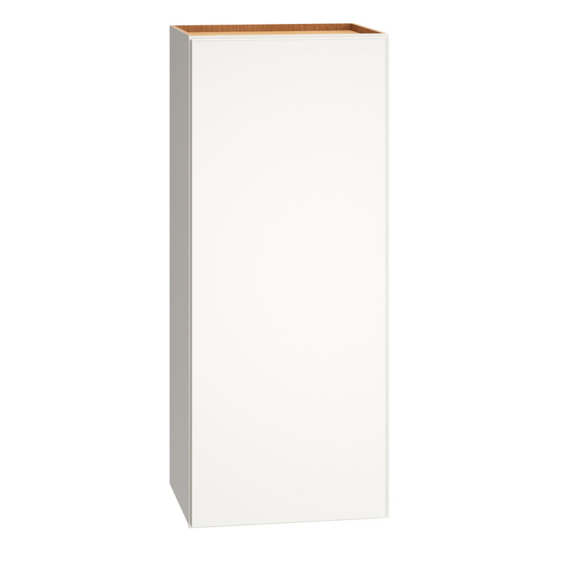 Armoire murale standard 1 porte avec 2 tablettes réglables Dwelling Rosemont l 15 po x H 36 po x P 12 po, Blanc