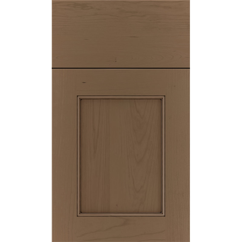 Échantillon de porte d'accès complet Westwood, Cortado avec glacis noir, Aulne