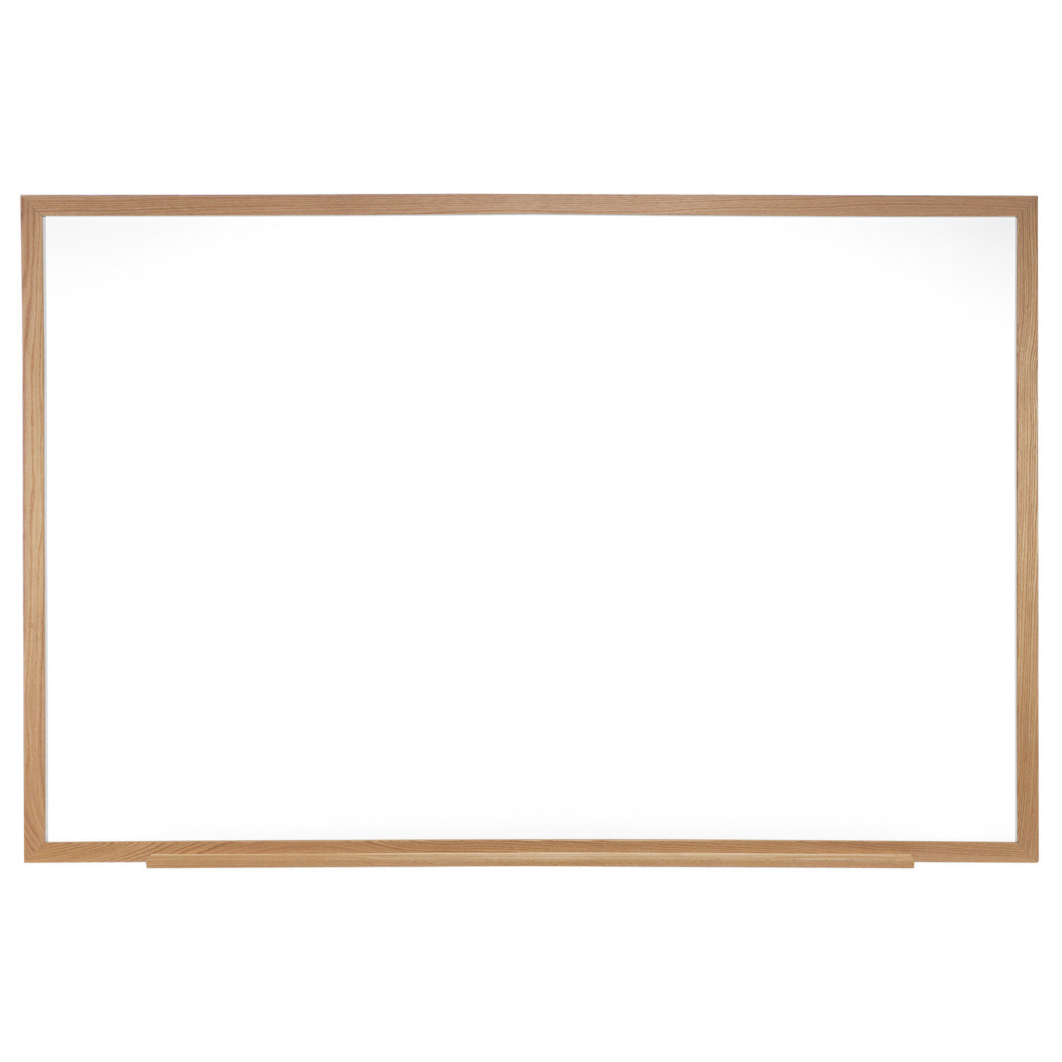 Acco Brands, Inc. Wood Frame Non-Magnetic Whiteboard