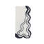 Serviette 100% lin à teinte douce festonnée (ensemble de 4)-1038790824
