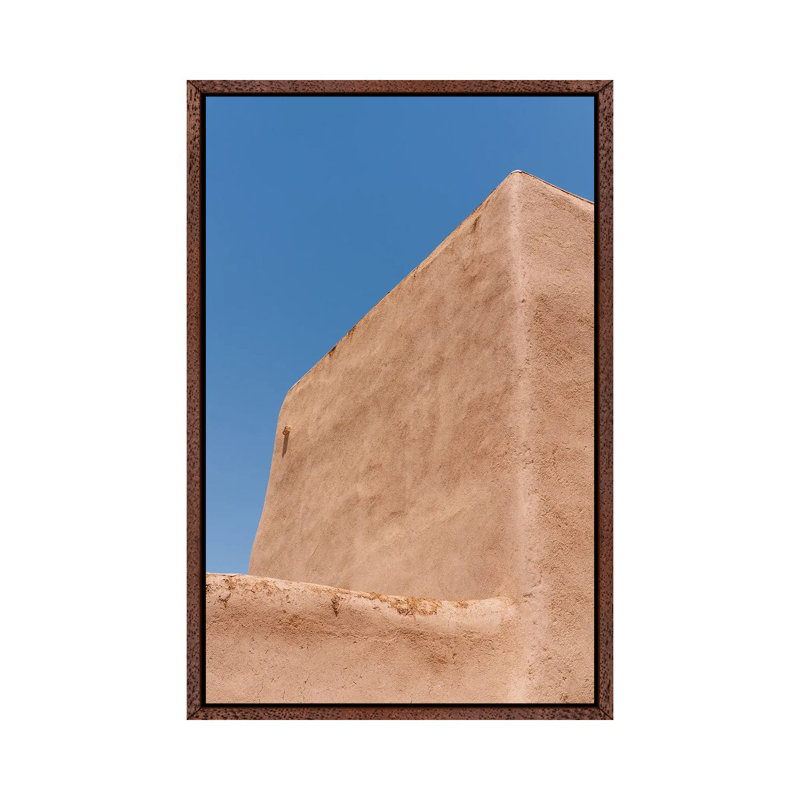 San Francisco De Asís Mission Church III by Bethany Young - Print on Canvas, Classic Brown Wood Framed