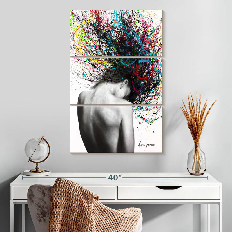 Leisha Cerebral Swirl, 32" H x 20" W