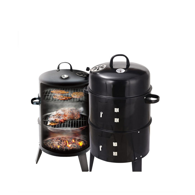 15,47 po Barbecue carré carré - Parfait pour recevoir des rassemblements idéaux de cuisinières