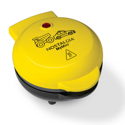 Nostalgia MyMini Princess/Dinosaur/Cars & Trucks Personal Electric Waffle Maker