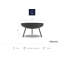 Round Steel Smokeless Fire Pit-70652859