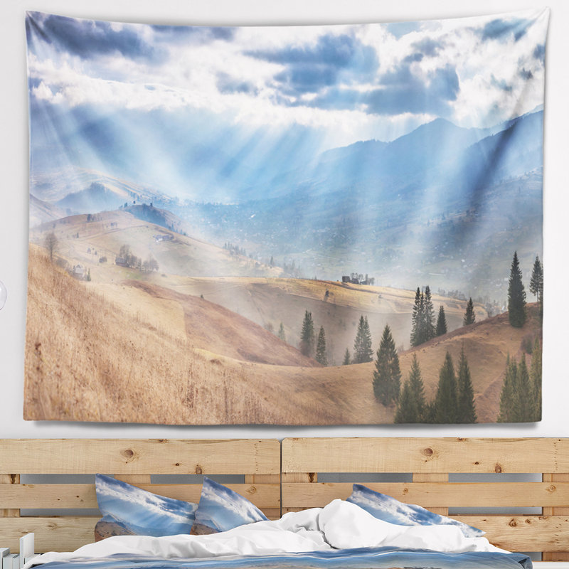 Polyester Tapestry, 68" H x 80" W