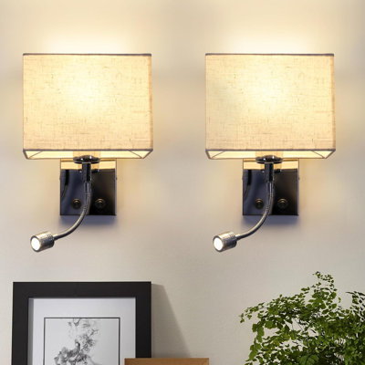 Shawon 1-Light Wall Light LED Armed Sconce