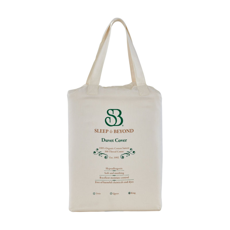 Cotton Standard Duvet Cover, Super King